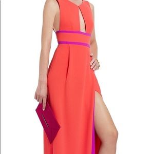 BCBG Dress With Color Block Slit